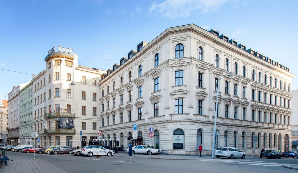 Hotel Slavia Brno Bagian luar foto