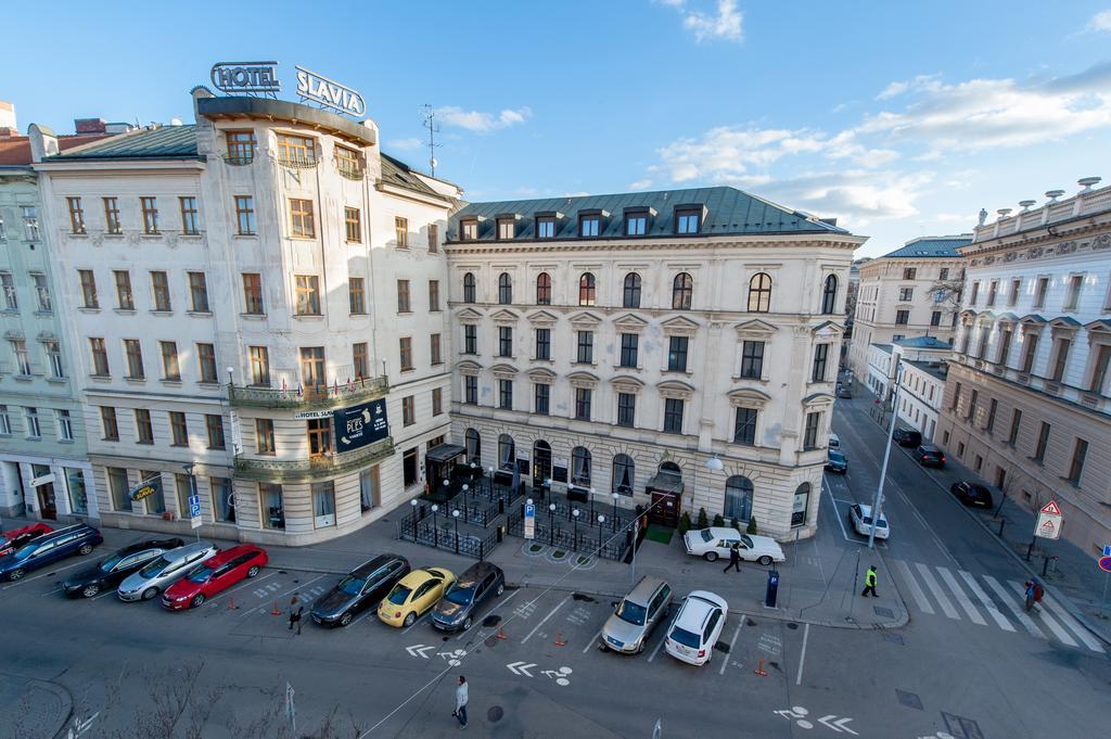 Hotel Slavia Brno Bagian luar foto