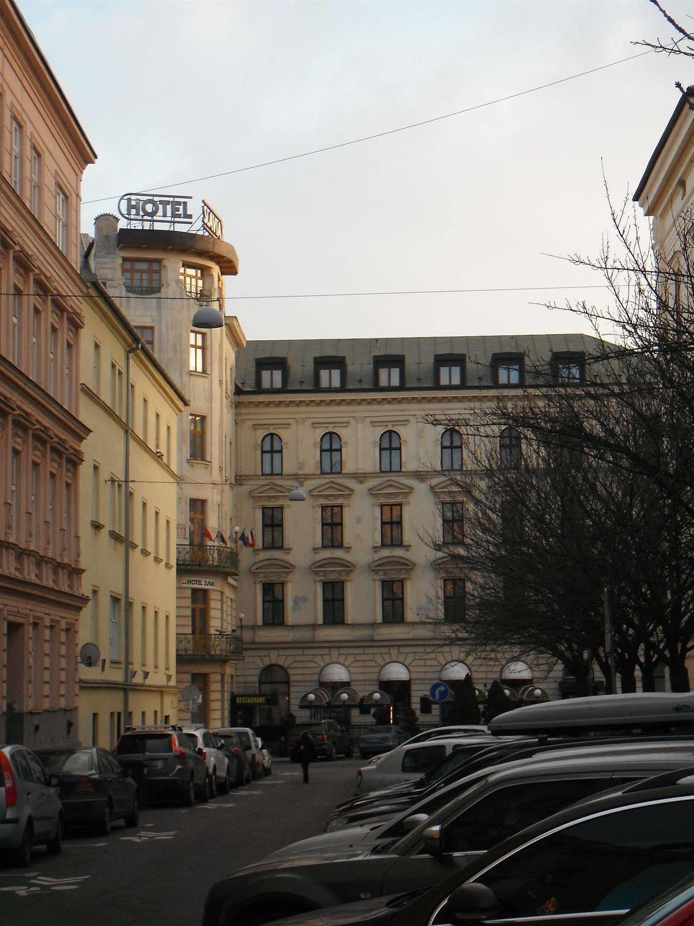 Hotel Slavia Brno Bagian luar foto